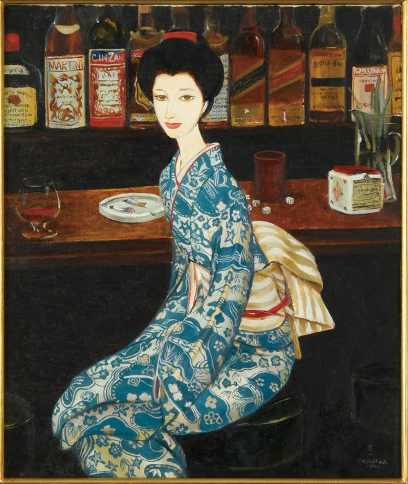 Takasawa Keiichi “Woman in Kimono” 