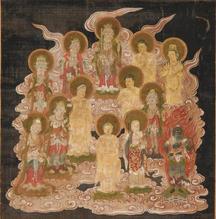 Author unknown “Thirteen buddhas” 