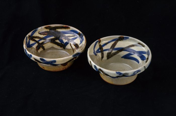 Kitaoji Rosanjin “Set of Two Bowls（Muko-zuke）in Kenzan style” 