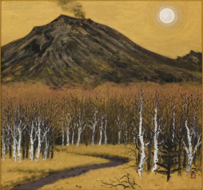 Yamamoto Kyujin “Volcano in Sunset” 