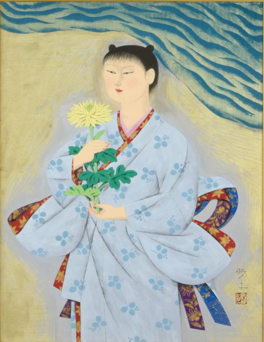 Morita Kohei “Kiku-jido (Chrysanthemum youth)” 