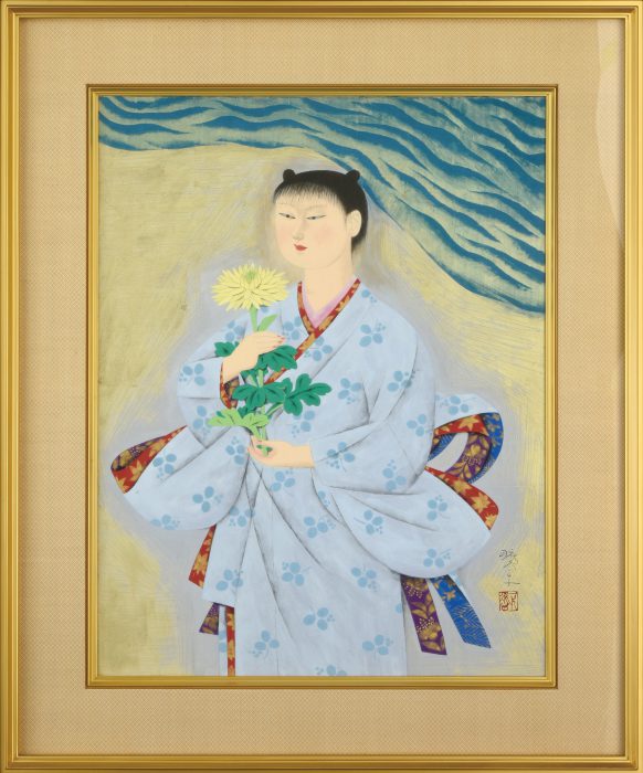 Morita Kohei “Kiku-jido (Chrysanthemum youth)” 